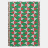 Holiday Diamonds スローブランケット (正面縦)