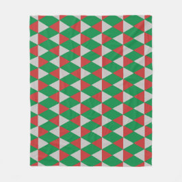 Holiday Diamonds フリースブランケット