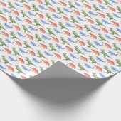 Holiday Dinosaurs Wrapping Paper ラッピングペーパー (角)