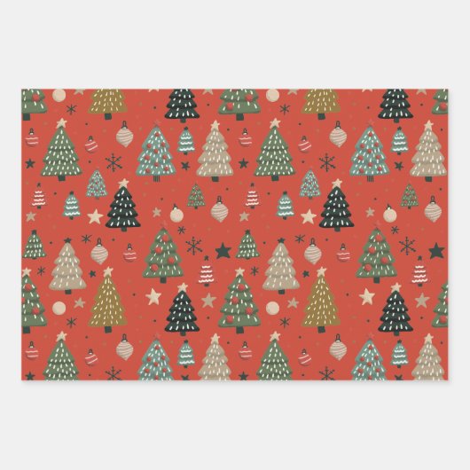 Holiday Echoes ラッピングペーパーシート (正面)