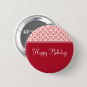 Holiday Effervescence Christmas Button 缶バッジ (正面&裏面)