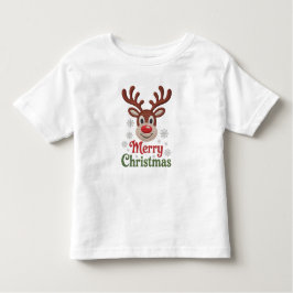 Holiday Elegant Soft Merry Christmas Party トドラーTシャツ