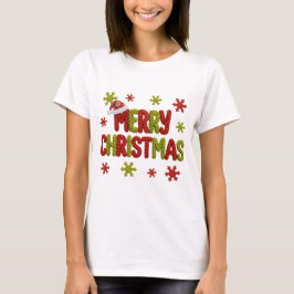 Holiday Elegant Soft Merry Christmas Party Tシャツ