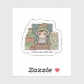 Holiday Elf Workload – Funny Christmas Sticker シール (シート)