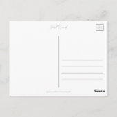 Holiday Express Snail Mail by Turtle ポストカード (裏面)