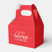 Holiday Favor Gift Box フェイバーボックス (裏面サイド)