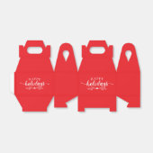 Holiday Favor Gift Box フェイバーボックス (折り畳みなし)