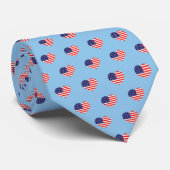 Holiday - Fourth of July American Flag Necktie ネクタイ (ロール)