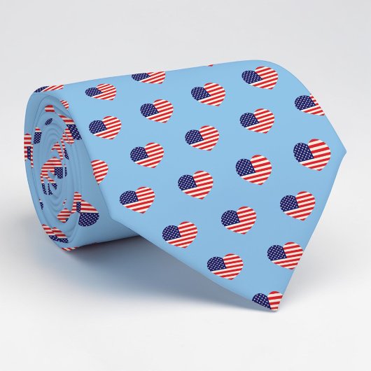 Holiday - Fourth of July American Flag Necktie ネクタイ