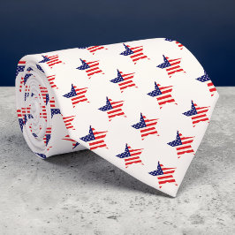 Holiday - Fourth of July American Flag Necktie ネクタイ