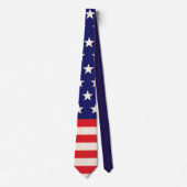 Holiday - Fourth of July American Flag Necktie ネクタイ (正面)