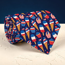 Holiday - Fourth of July Patriotic Necktie ネクタイ