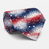 Holiday - Fourth of July Patriotic Necktie ネクタイ (ロール)