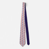 Holiday - Fourth of July Patriotic USA Necktie ネクタイ (正面)