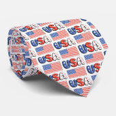 Holiday - Fourth of July Patriotic USA Necktie ネクタイ (ロール)