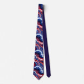 Holiday - Fourth of July Patriotic USA Necktie ネクタイ (正面)