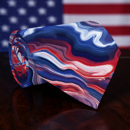 Holiday - Fourth of July Patriotic USA Necktie ネクタイ
