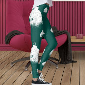 Holiday Fun Christmas Ball Sparkling Ornament Gift レギンス