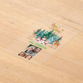 Holiday fun from family アクリル招待状 (レイダウン)