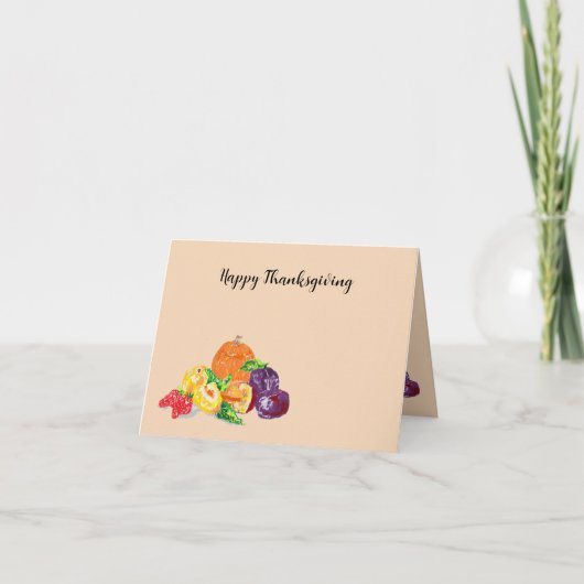 Holiday G Card ：感謝祭賛美の開催 シーズンカード (正面)