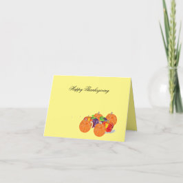 Holiday G Card ：感謝祭賛美の シーズンカード