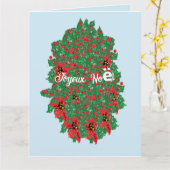 Holiday G Card : Noel カード (黄色い花)