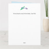 Holiday G Card : Noel カード (裏面)