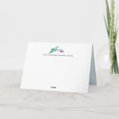 Holiday G Card : Snowflake Christmas シーズンカード (裏面)