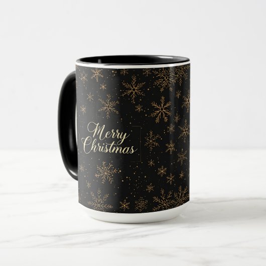 Holiday Gift Mug cozy Cup for Christmas マグカップ (正面左)