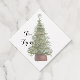 Holiday Gift Tags/Matching Paper-Favor Tags フェイバータグ