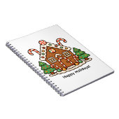 Holiday Gingerbread House ノートブック (右側)