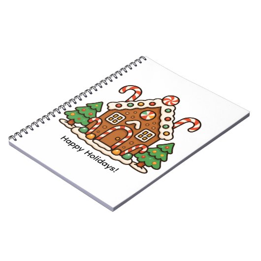 Holiday Gingerbread House ノートブック (左側)