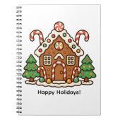Holiday Gingerbread House ノートブック (正面)
