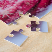 Holiday Gingerbread in the Snow Photo ジグソーパズル (側面)