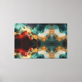 Holiday Glow Wrapped Canvas Premium Elegance  キャンバスプリント (正面)