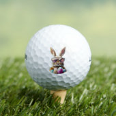 Holiday Golf Balls Easter Bunny with Shades ゴルフボール (インサイチュ 木)