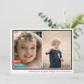 Holiday Greeting Border x2 シーズンカード (スタンド正面)