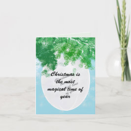 Holiday greeting Card ; Magical Christmas+ シーズンカード