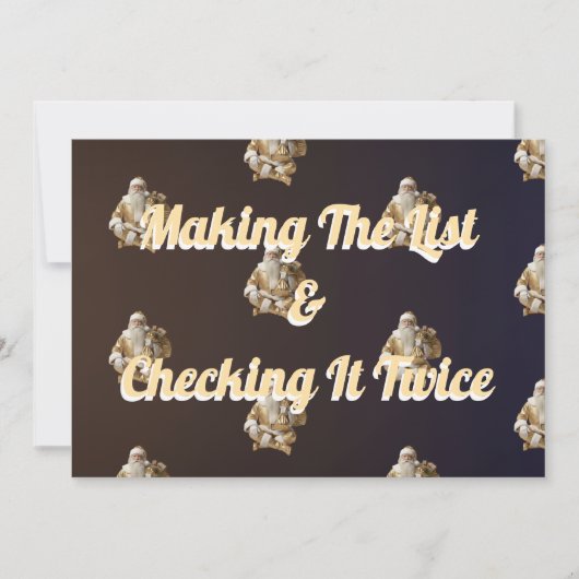  Holiday greeting for happy  シーズンカード (正面)