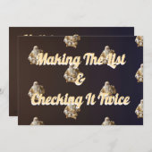  Holiday greeting for happy  シーズンカード (正面/裏面)