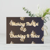  Holiday greeting for happy  シーズンカード (スタンド正面)