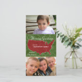 Holiday Greetings from Alabama – 写真，名前 シーズンカード (スタンド正面)