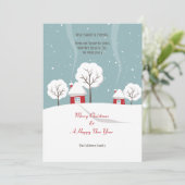 Holiday Greetings from Our House to Yours Card シーズンカード (スタンド正面)