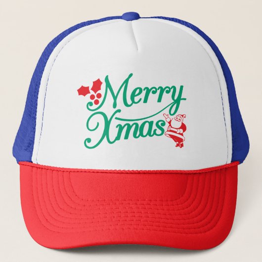 Holiday Hat – Merry & Bright Seasonal Style キャップ (正面)
