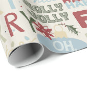 Holiday Headlines Wrapping Paper - Classic Sayings ラッピングペーパー (ロールコーナー)