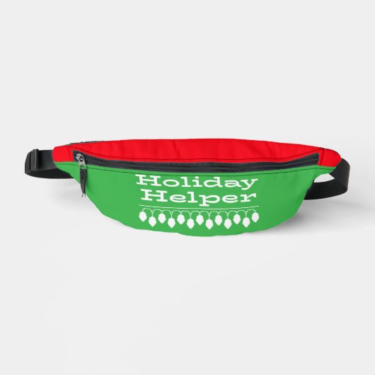 Holiday Helper Festive Fanny Pack ファニーパック (正面)