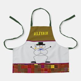 "Holiday Helper" (Personalize Me) Apron エプロン