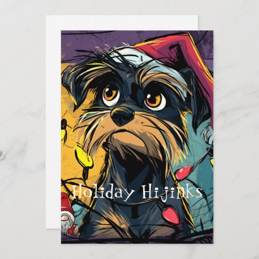 Holiday Hijinks シーズンカード (正面/裏面)