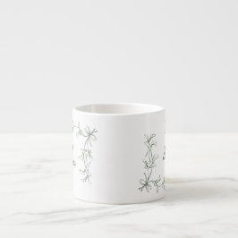 Holiday Holly Personalized Mug エスプレッソカップ