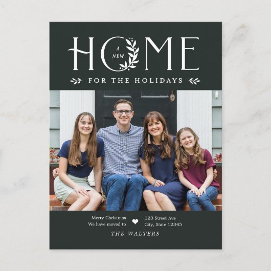 Holiday Home Photo Movingお知らせポストカード シーズンポストカード (正面)
